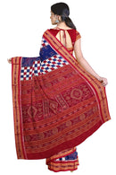 Exquisite Sambalpuri cotton saree with blouse piece