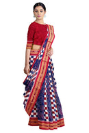 Exquisite Sambalpuri cotton saree with blouse piece