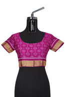 Exquiste Sambalpuri tissue silk saree with blouse piece