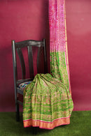 Exquiste Sambalpuri tissue silk saree with blouse piece