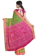 Exquiste Sambalpuri tissue silk saree with blouse piece