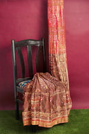 Exquiste Sambalpuri tissue silk saree with blouse piece