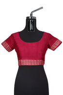 Exquisite Dalkhai Sambalpuri folk dance design sambalpuri cotton saree with blouse piece