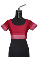 Sambalpuri cotton saree with blouse piece