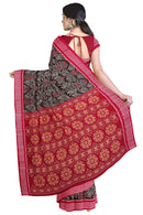Sambalpuri cotton saree with blouse piece