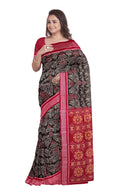 Sambalpuri cotton saree with blouse piece
