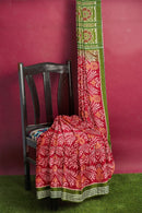 Sambalpuri cotton saree with blouse piece
