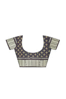 Sambalpuri cotton saree with blouse piece
