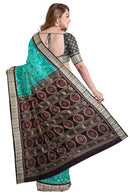 Sambalpuri cotton saree with blouse piece