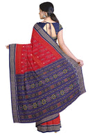 Sambalpuri cotton Saree with blouse piece