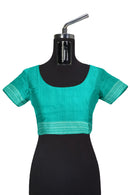 Sambalpuri cotton saree with blouse piece