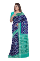Sambalpuri cotton saree with blouse piece