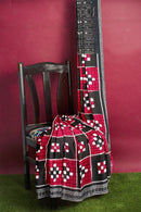 pasapali design Sambalpuri cotton Saree