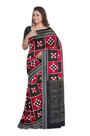 pasapali design Sambalpuri cotton Saree