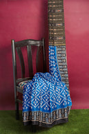 Plain boarder Sambalpuri cotton saree with blouse piece