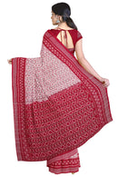 Sambalpuri cotton saree with blouse piece