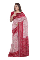 Sambalpuri cotton saree with blouse piece