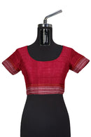 Sambalpuri cotton saree with blouse piece