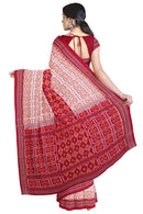 Sambalpuri cotton saree with blouse piece