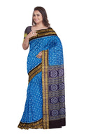 Traditional sambalpuri saree with blouse piece