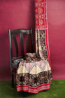 Sambalpuri cotton saree with blouse piece