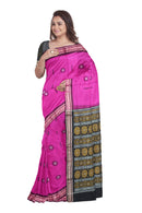 Padam deisgn bomkai cotton saree with blouse piece