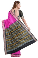 Padam deisgn bomkai cotton saree with blouse piece
