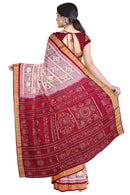 Beautiful Nabakoti design Premium Sambalpuri cotton saree with blouse piece