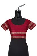 Sambalpuri cotton saree with blouse piece