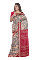Exquisite Sambalpuri silk saree with blouse piece