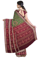 Exquisite Multi boarder Premium Sambalpuri cotton saree with blouse piece