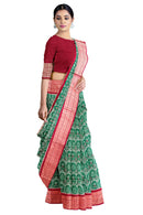 Beautiful Sambalpuri cotton saree with blouse piece