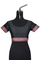 Padam deisgn bomkai cotton saree with blouse piece