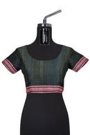 Padam deisgn bomkai cotton saree with blouse piece