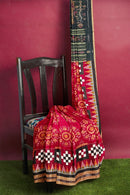 Sambalpuri cotton saree with blouse piece