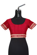 Bomkai cotton saree with blouse piece