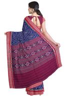 Sambalpuri cotton saree with blouse piece