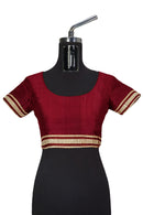 Bomkai cotton saree with blouse piece