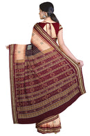 Bomkai cotton saree with blouse piece