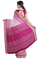 Beautiful Sambalpuri silk saree with blouse piece