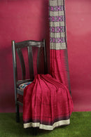 Sambalpuri silk saree with blouse piece