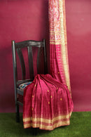 Half Tissue Sambalpuri silk saree with blouse piece