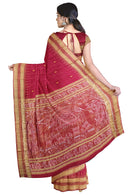 Half Tissue Sambalpuri silk saree with blouse piece