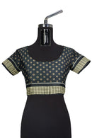 Beautiful Birds design Premium Sambalcotton saree with work blouse piece