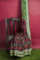 Animals design Premium Sambalpuri cotton saree with blouse piece