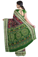 Animals design Premium Sambalpuri cotton saree with blouse piece