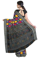 Exquisite Multi color Pasapalli design Sambalpuri cotton saree