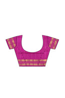 Fish design Sambalpuri Half tissue silk saree