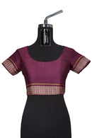 Beautiful and exclusive Sea creature and elephant design premium sambalpuri cotton saree with bloouse piece