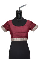 Aradhana and kalash motifs Bomkai Silk Saree with Blouse piece